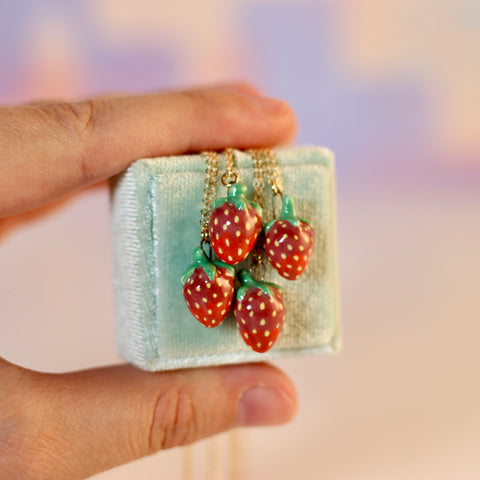 Strawberry Necklace