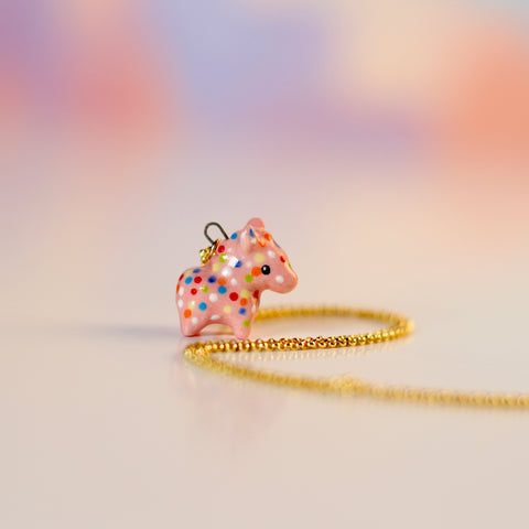 Circus Animal Cookie Necklace (Pony)