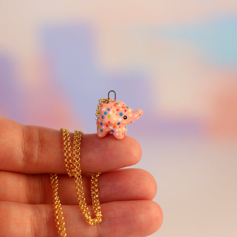 Circus Animal Cookie Necklace (Elephant)